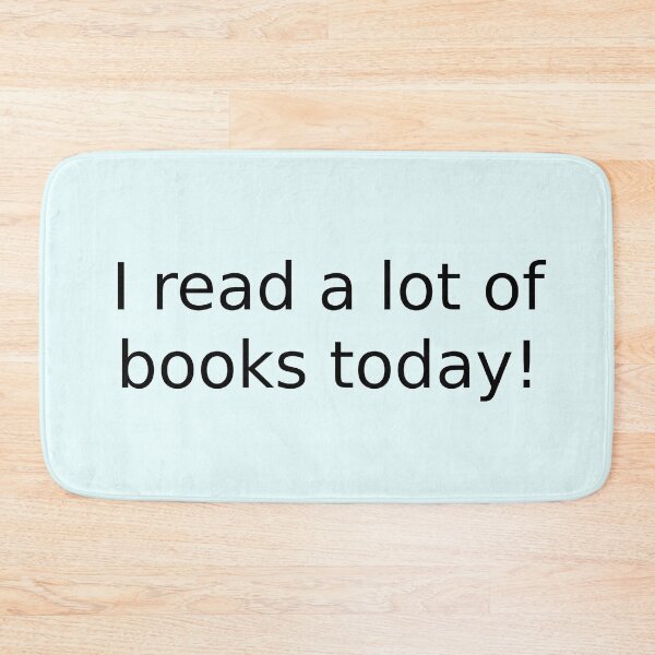 Item preview, I read a lot of books today! designed and sold by English Learning.