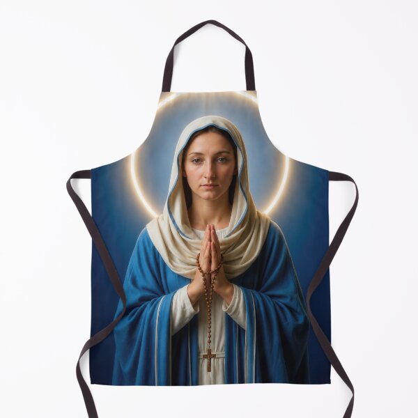 Item preview, Virgin Mary in Prayer | Catholic Sacred Art | Christian Wall Decor designed and sold by Kutji.Sacred.Art.