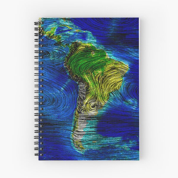 Item preview, South America Wind Pattern Map designed and sold by car2art.
