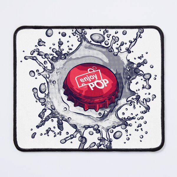 Item preview, "Enjoy POP Bottle Cap" (DARK) designed and sold by Enjoy Artwork .