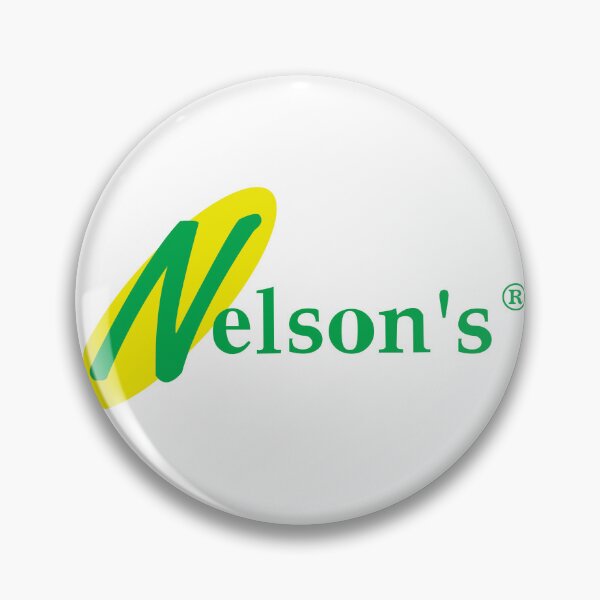 Item preview, Nelson's Green and Yellow Retro Brand Logo designed and sold by Caytarew.