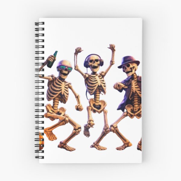 Item preview, Dancing Skeleton Party Design – Funny Halloween Artwork for All Products designed and sold by EdgeSphere.