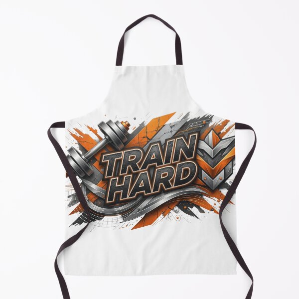 Item preview, Witty Orange TRAIN HARD designed and sold by dazzlemakers.