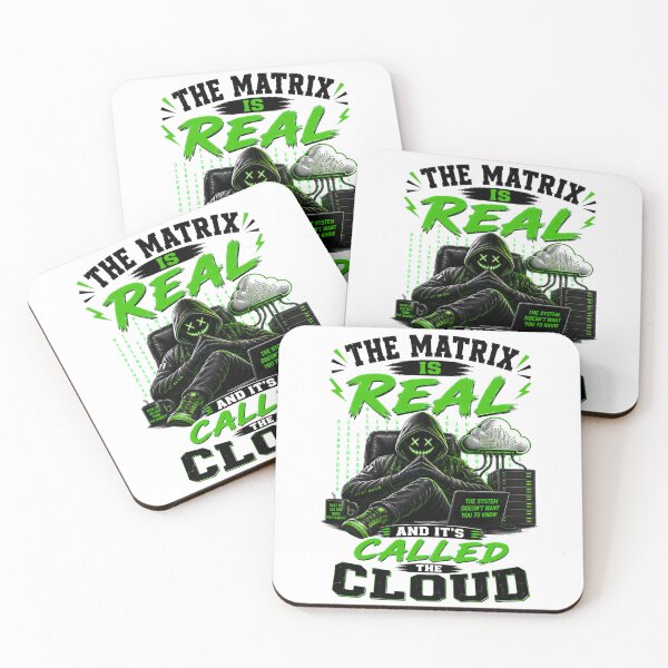 Item preview, The Matrix Is Real And It's Called The Cloud designed and sold by KLERIKSTORE.