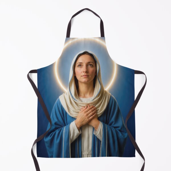 Item preview, Virgin Mary of Hope | Catholic Christian Wall Art designed and sold by Kutji.Sacred.Art.