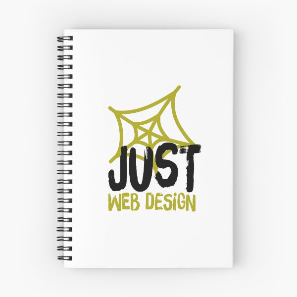 Item preview, Just Web Design Funny Spider Web Pun designed and sold by Panna Limon Store.