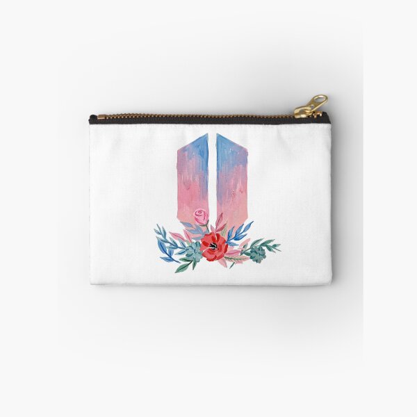 Item preview, BTS Bangtan Boys ARMY Pastel Flower Logo Art Work designed and sold by imsoyoon.
