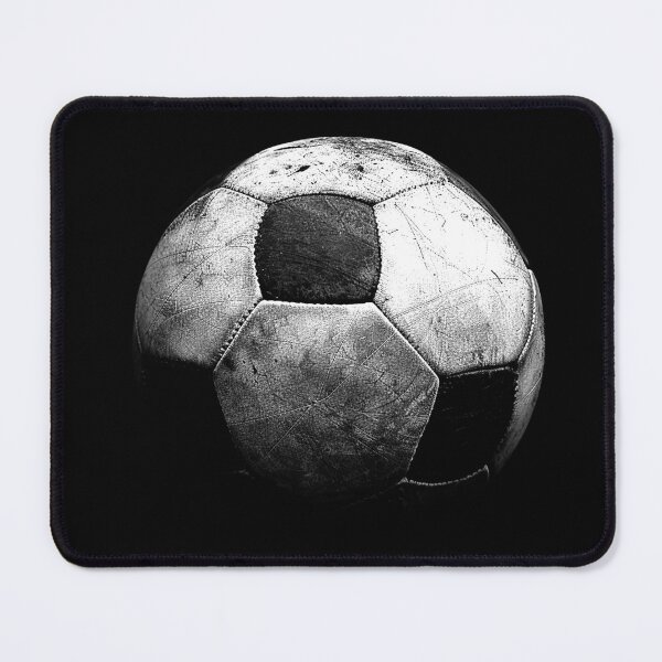 Item preview, Vintage Soccer Ball Monochrome Football Sports Art designed and sold by inkoutninja.