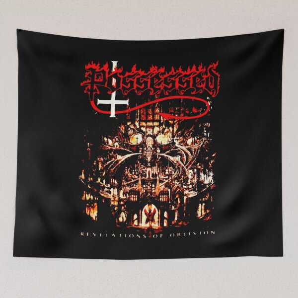 Item preview, Death Metal Red Typography Band designed and sold by DeadTired666.