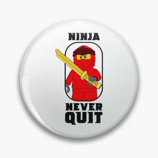 Item preview, Ninjago Ninja Never Quit Kai Red Fan designed and sold by Wbestie.