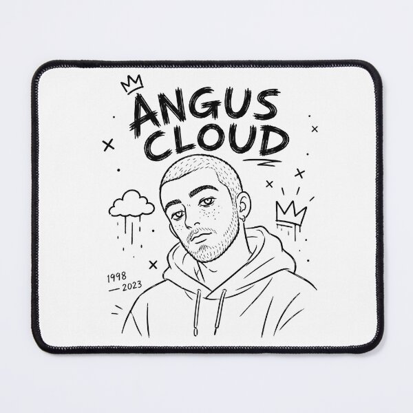 Item preview, Angus Cloud Tribute Hand Drawn Doodle Portrait designed and sold by Abidel.