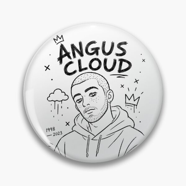 Item preview, Angus Cloud Tribute Hand Drawn Doodle Portrait designed and sold by Abidel.