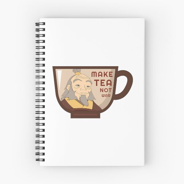 Item preview, Uncle Iroh Make Tea Not War Avatar The Last Airbender Sticker designed and sold by DigitalEmpower.