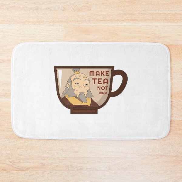 Item preview, Uncle Iroh Make Tea Not War Avatar The Last Airbender Sticker designed and sold by DigitalEmpower.