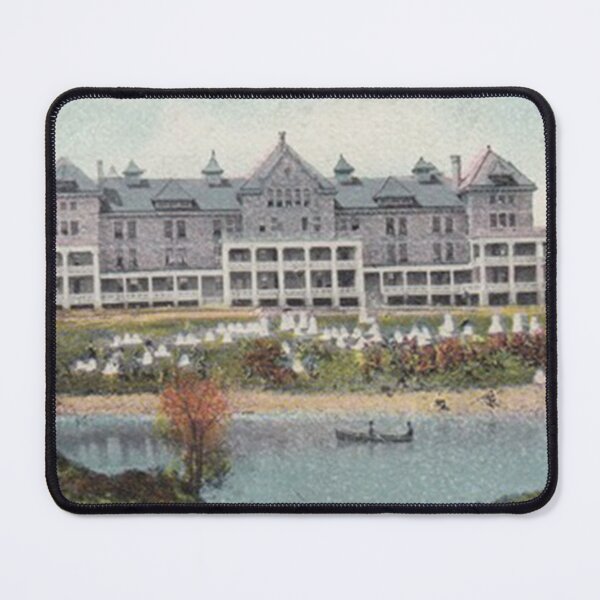 Item preview, Peoria State Hospital (Bartonville, Illinois) Vintage Postcard – Building Collage designed and sold by GhostlyWorld.