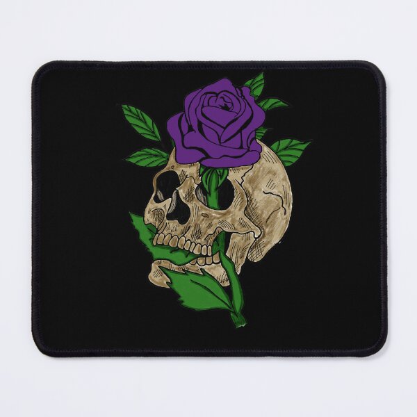 Item preview, Skull Pierced by a Rose designed and sold by Dark78dawn.