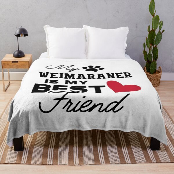 Item preview, My Weimaraner Is My Best Friend Dog Lover Gift designed and sold by GiaoCalonas.