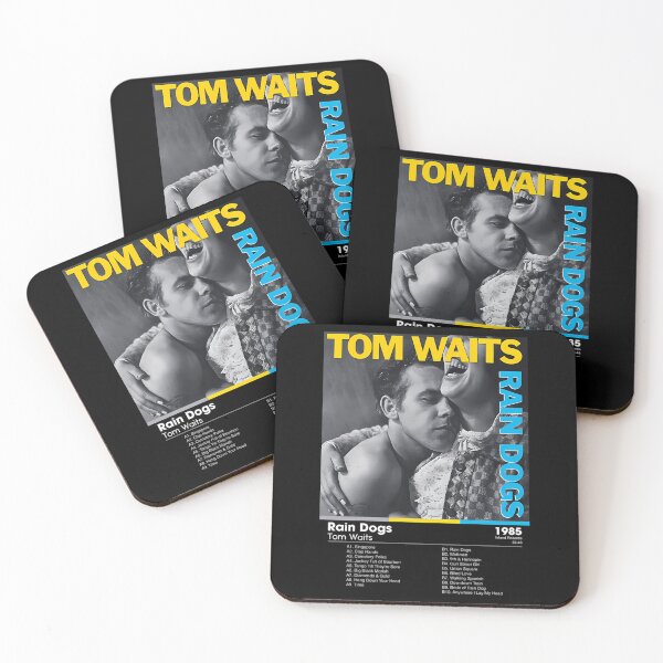 Item preview, Tom Waits Rain Dogs Cover Art and Tracklist designed and sold by ArmandHuels.