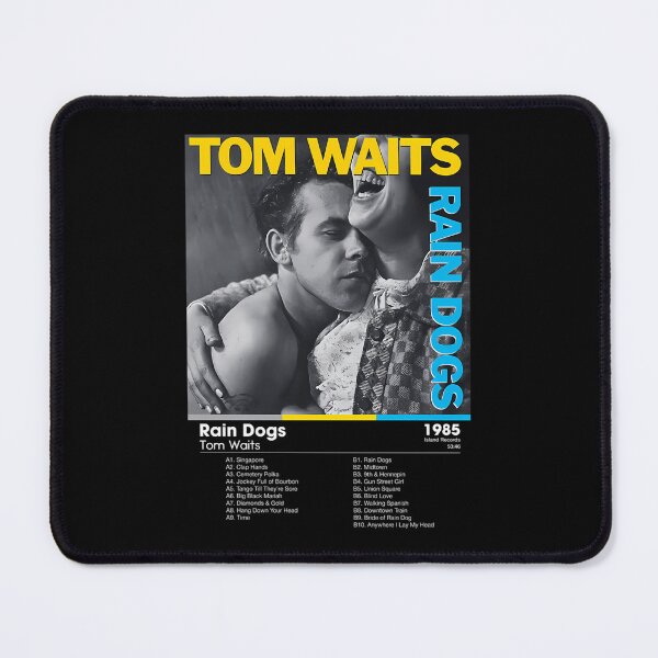 Item preview, Tom Waits Rain Dogs Cover Art and Tracklist designed and sold by ArmandHuels.