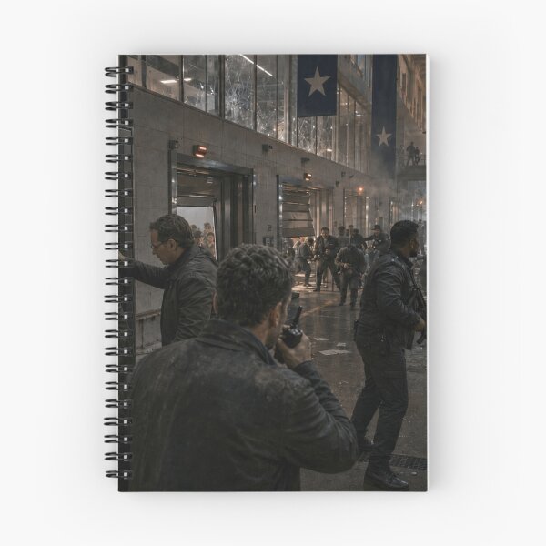 Item preview, Dystopian Government Lockdown | Cinematic Sci-Fi Resistance and Security Crisis designed and sold by Element Horizon Studio.