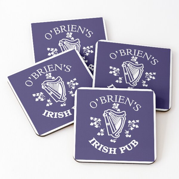 Item preview, O'Brien's Irish Pub Celtic Harp Vintage Emblem designed and sold by Caytarew.