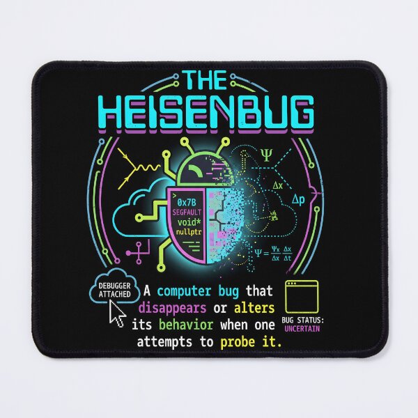 Item preview, The Heisenbug designed and sold by Michael Yarichuk.