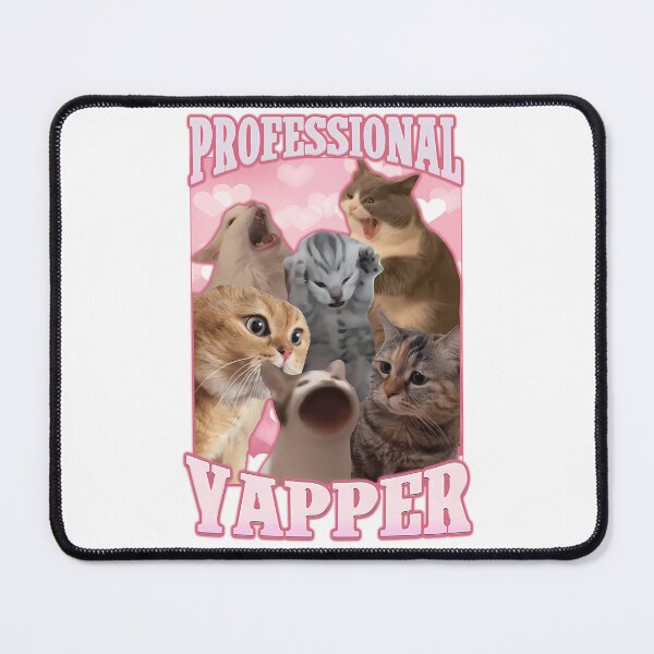 Item preview, Professional Yapper Funny Cat Meme designed and sold by rykerres.