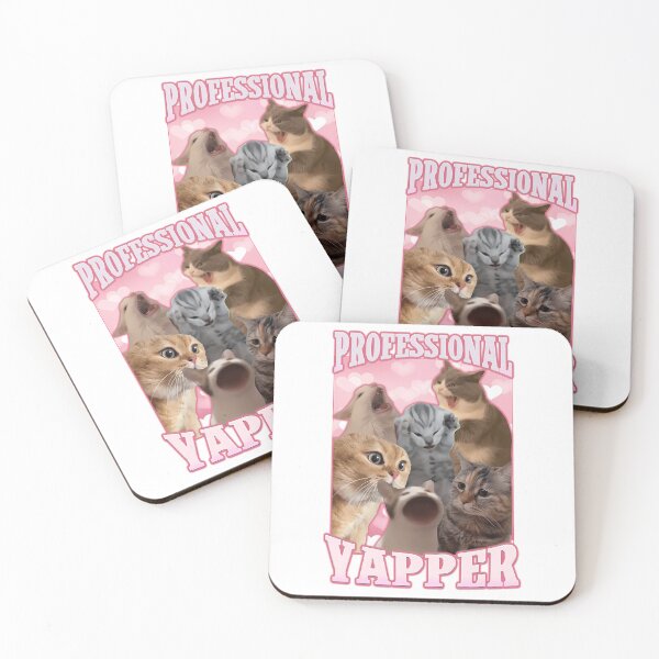 Item preview, Professional Yapper Funny Cat Meme designed and sold by rykerres.