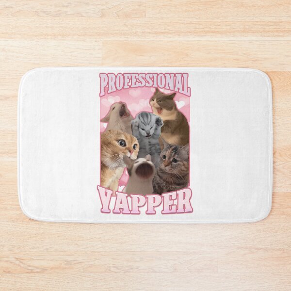 Item preview, Professional Yapper Funny Cat Meme designed and sold by rykerres.