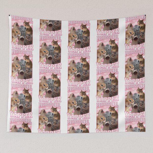 Item preview, Professional Yapper Funny Cat Meme designed and sold by rykerres.