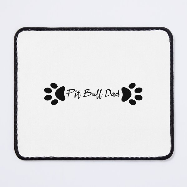 Item preview, Pit Bull Dad Paw Print Dog Lover Gift designed and sold by GiaoCalonas.