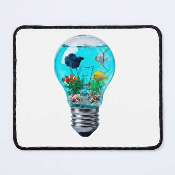 Item preview, Aquarium in a Lightbulb Art designed and sold by Mazza-mazza.