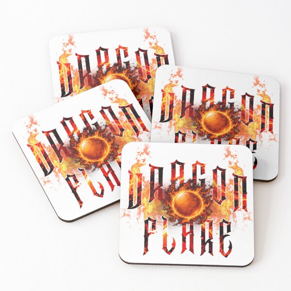 Item preview, Dragon Flare Gothic Fire Typography designed and sold by CameoFashion.