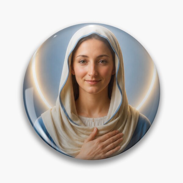 Item preview, Blessed Virgin Mary of Love | Sacred Christian Art designed and sold by Kutji.Sacred.Art.