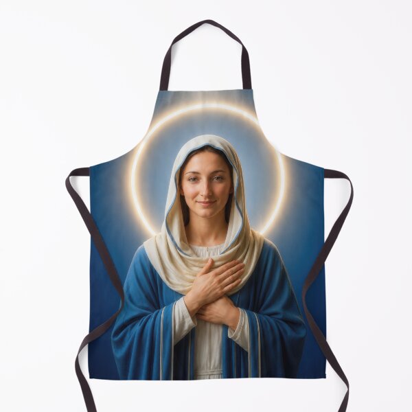 Item preview, Blessed Virgin Mary of Love | Sacred Christian Art designed and sold by Kutji.Sacred.Art.