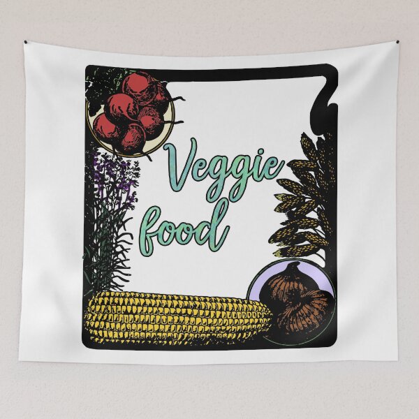 Item preview, veggie funny food vegetable vegan designed and sold by untagged-shop.