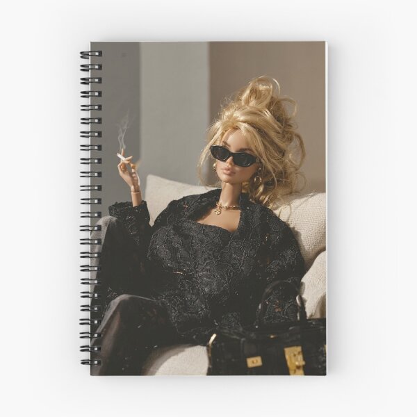 Item preview, Rich Unbothered Doll Smoking Sunglasses Funny Meme designed and sold by Devilians92.