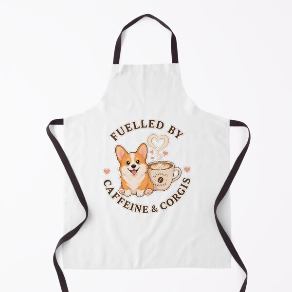 Item preview, Fuelled By Caffeine And Corgis Coffee Dog designed and sold by Kaikab007.
