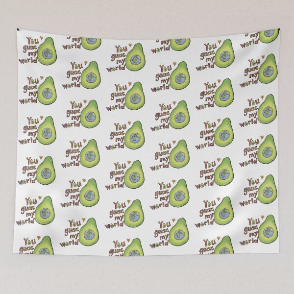 Item preview, You Guac My World designed and sold by ArtByAbend.