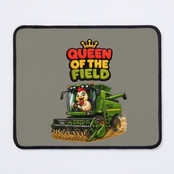 Item preview, Queen of the Field – Funny Chicken Combine Harvester designed and sold by Aimetoi.