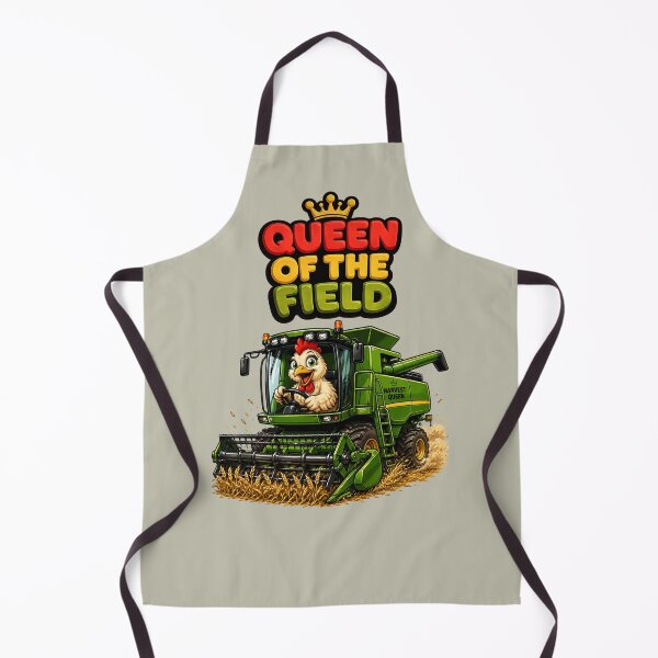 Item preview, Queen of the Field – Funny Chicken Combine Harvester designed and sold by Aimetoi.