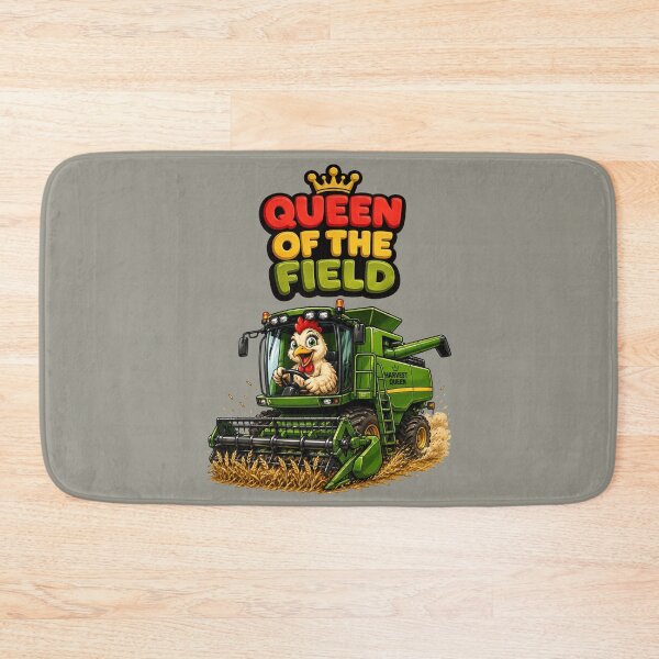 Item preview, Queen of the Field – Funny Chicken Combine Harvester designed and sold by Aimetoi.