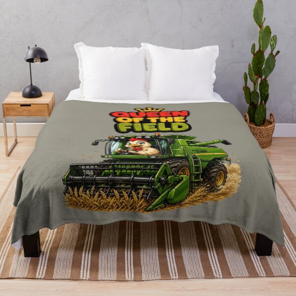 Item preview, Queen of the Field – Funny Chicken Combine Harvester designed and sold by Aimetoi.