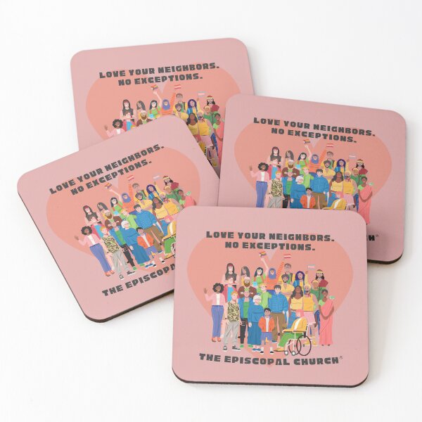 Item preview, Love Your Neighbor.  No Exceptions - The Episcopal Church™ designed and sold by Canterbury Episcopal Campus Ministry at Texas Tech University .