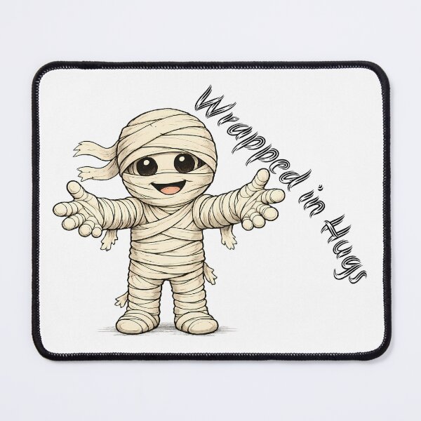 Item preview, Wrapped in Hugs Cute Mummy Halloween Design designed and sold by Buli89.