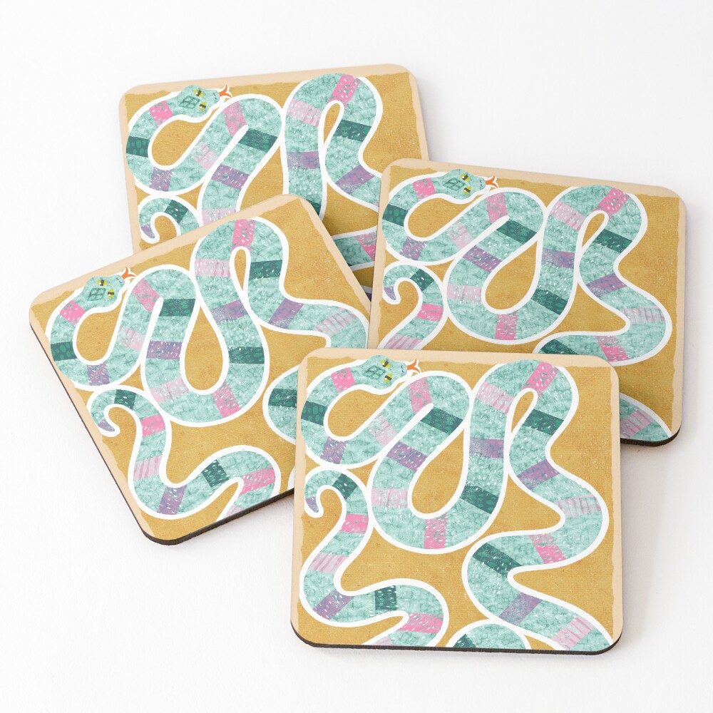 Item preview, Coasters (Set of 4) designed and sold by JasperAndPudArt.