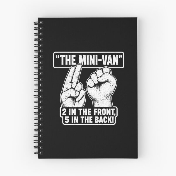 Item preview, The Minivan 2 in The Front 5 in The Back designed and sold by Randomera.