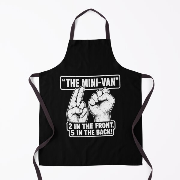 Item preview, The Minivan 2 in The Front 5 in The Back designed and sold by Randomera.