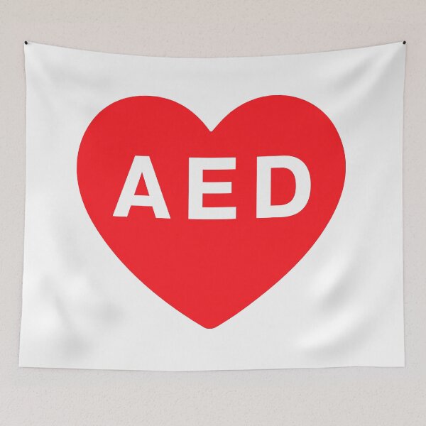 Item preview, AED Heart Emergency Medical Icon designed and sold by VectorForge Studio.