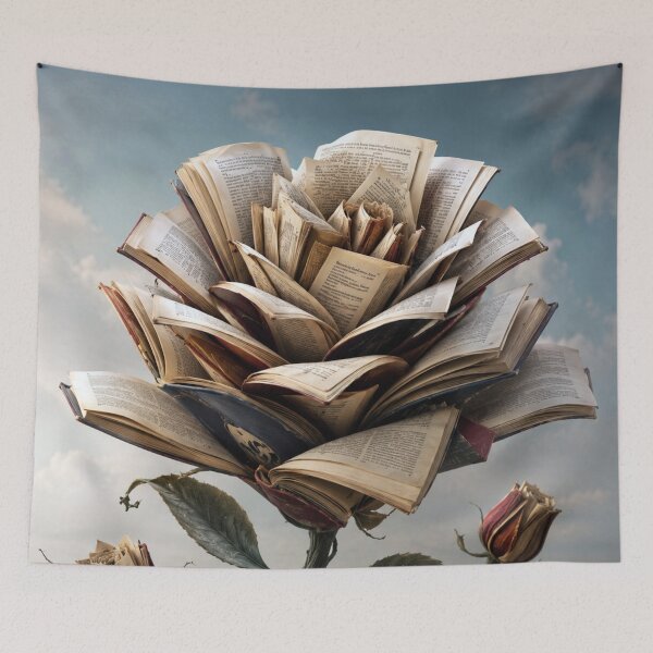 Item preview, The Blossoming of Knowledge – When Books Blossom into Art designed and sold by Eric Nagel.